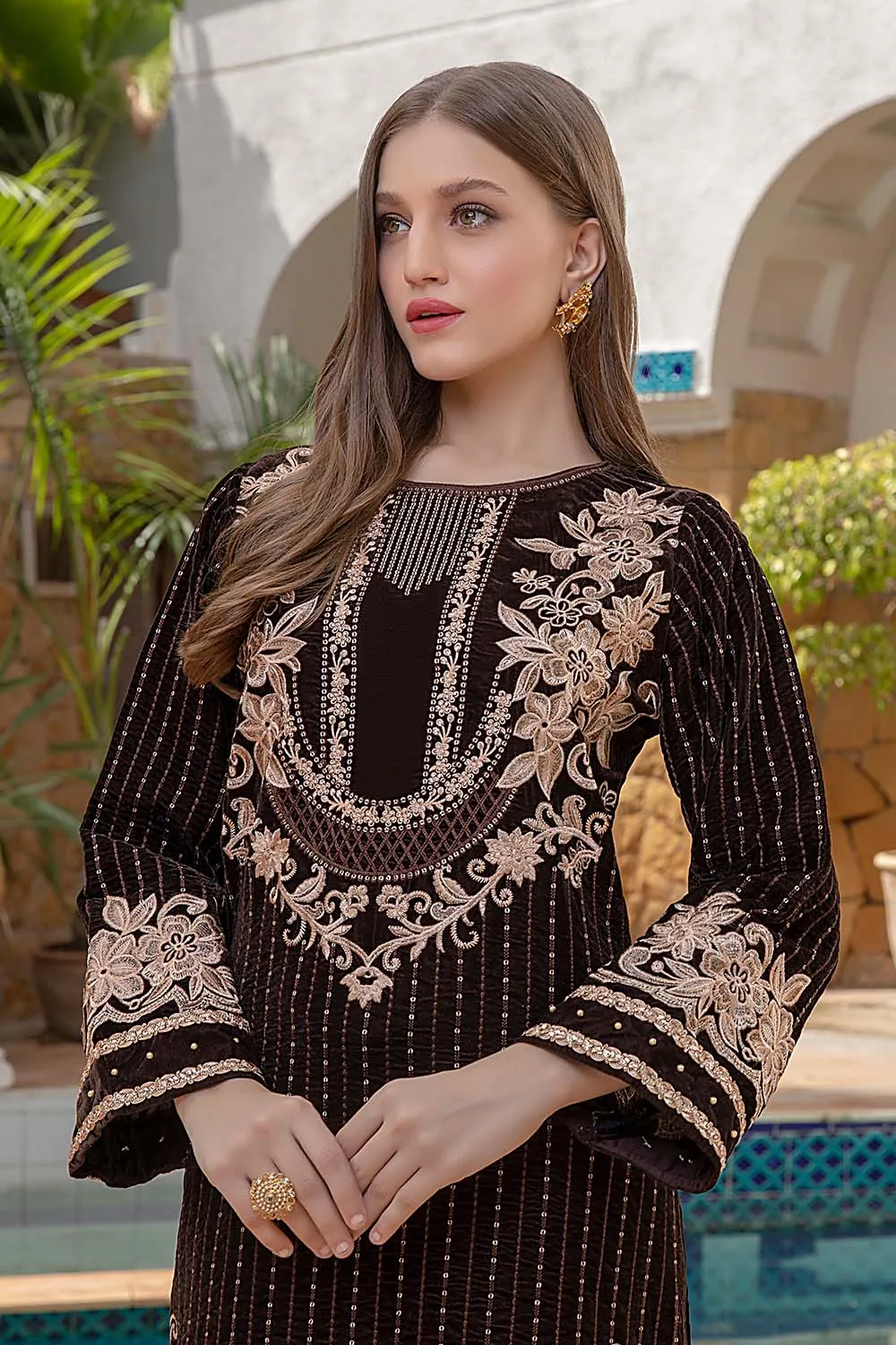 Azure Velvet Winter 2Pc Collection  – Stellar