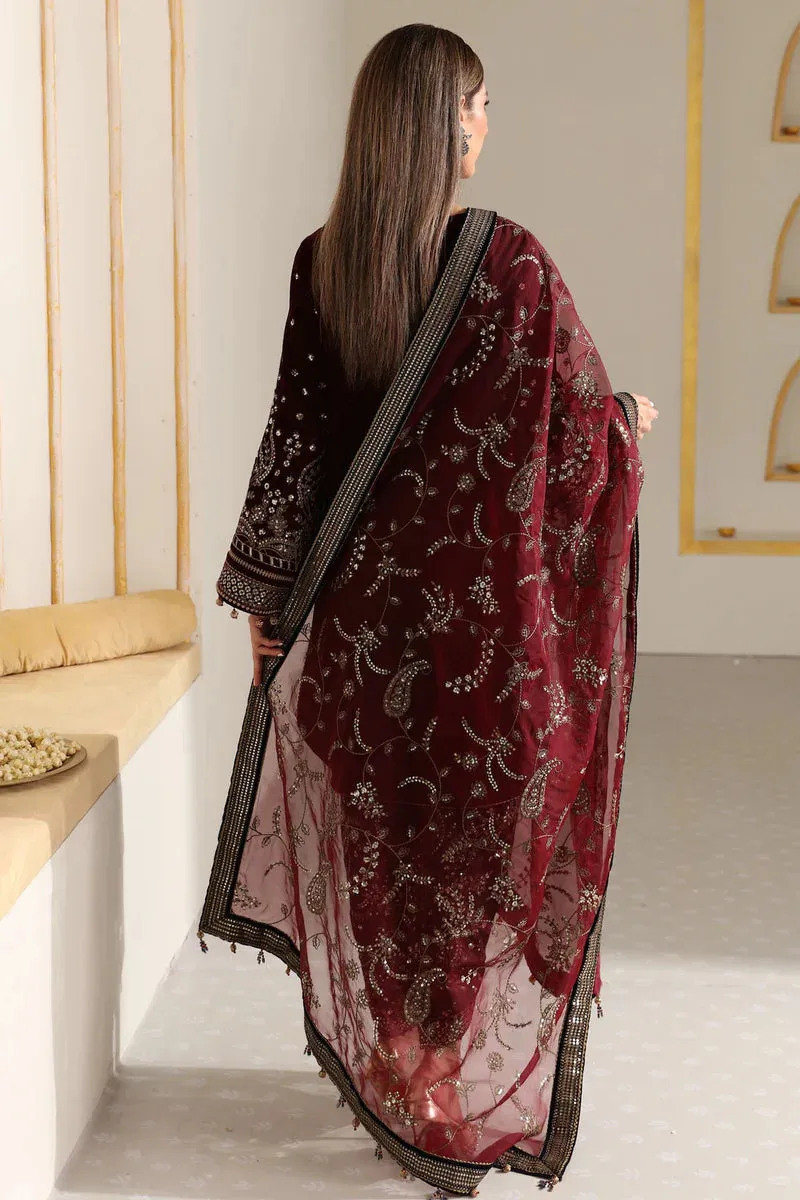 EMBROIDERED VELVET FORMAL VF-2017