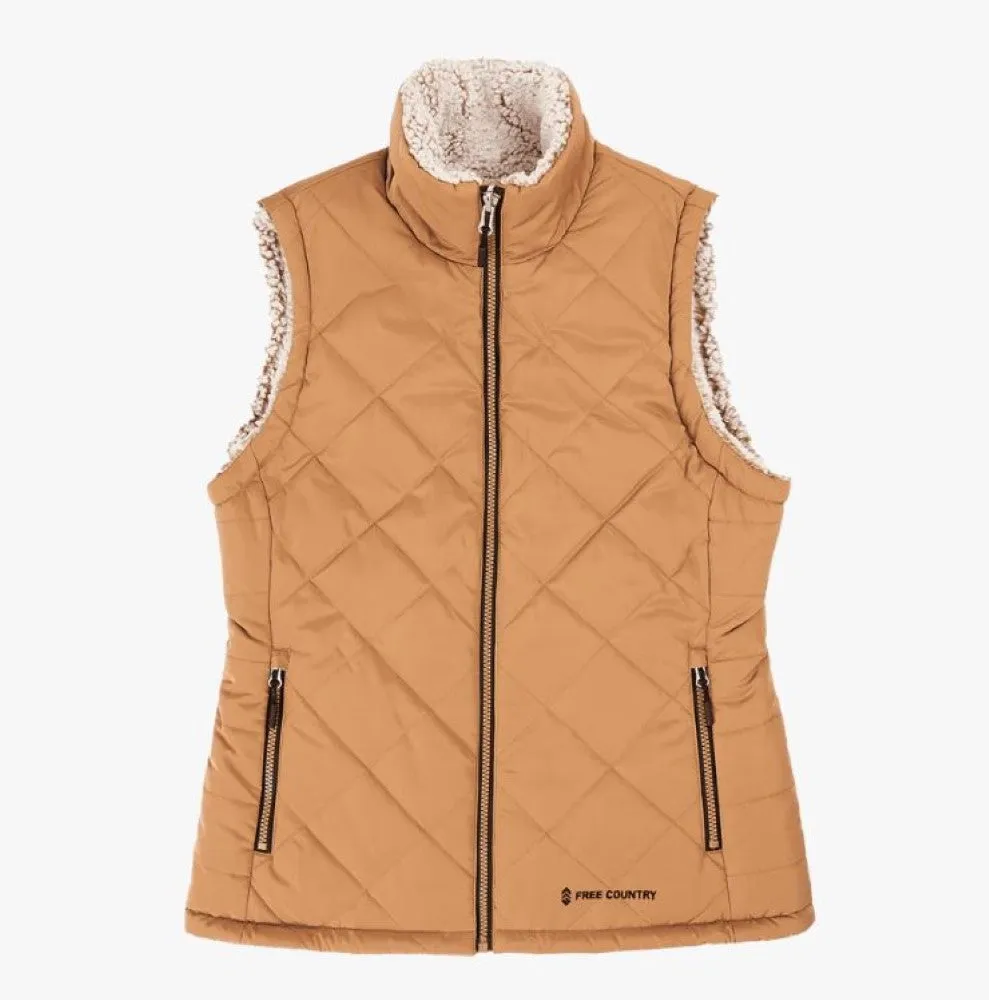 Free Country Womens Expedition Stratus Lite Reversible Vest