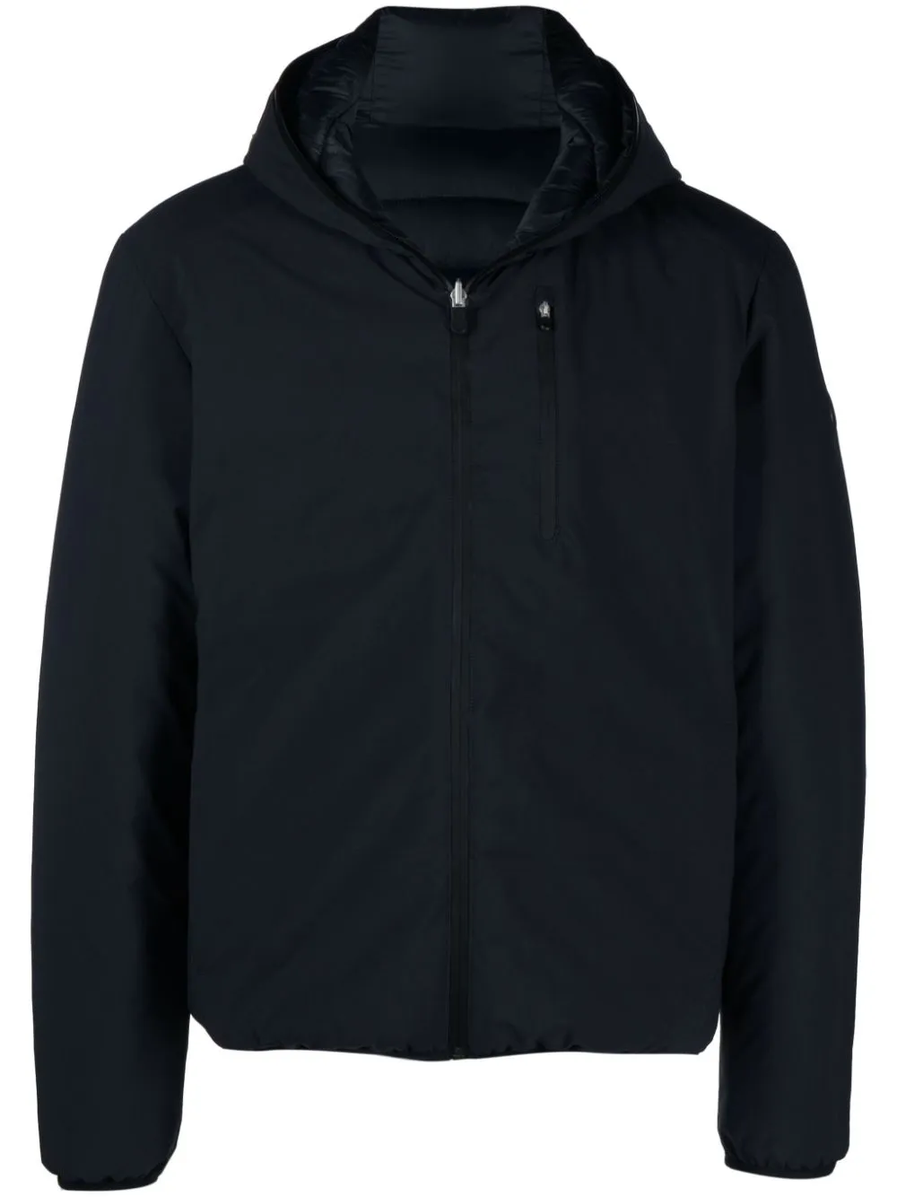 logo-patch reversible jacket