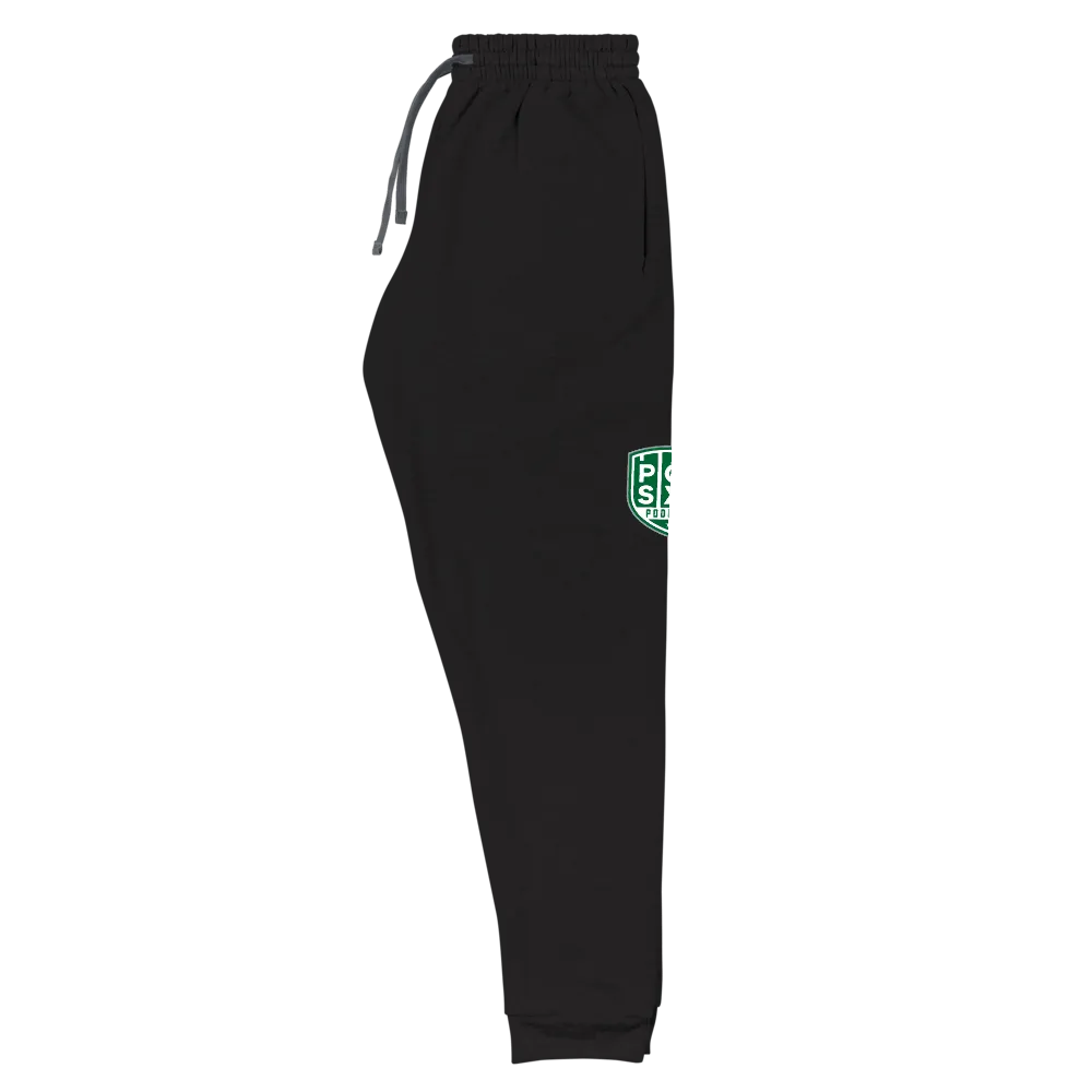 Pick Six Podcast Logo Adult Fleece Joggers