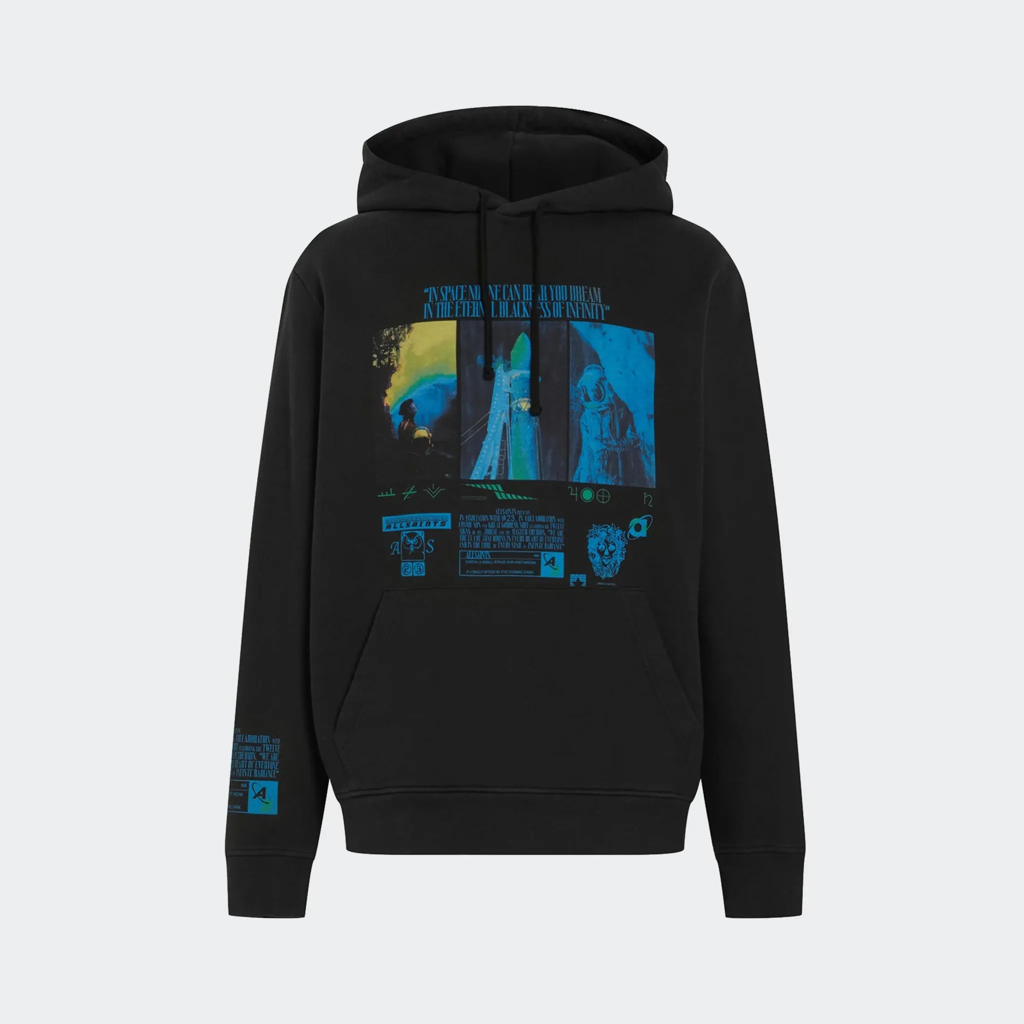 RADIANCE PRINT OVERSIZED HOODY