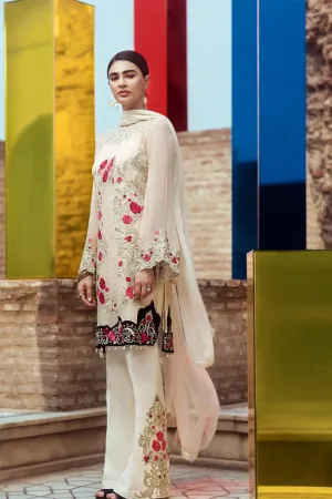 Serene Premium Fervour Fiesta Chiffon Collection Vol 6 – 07: Vanilla Vintage