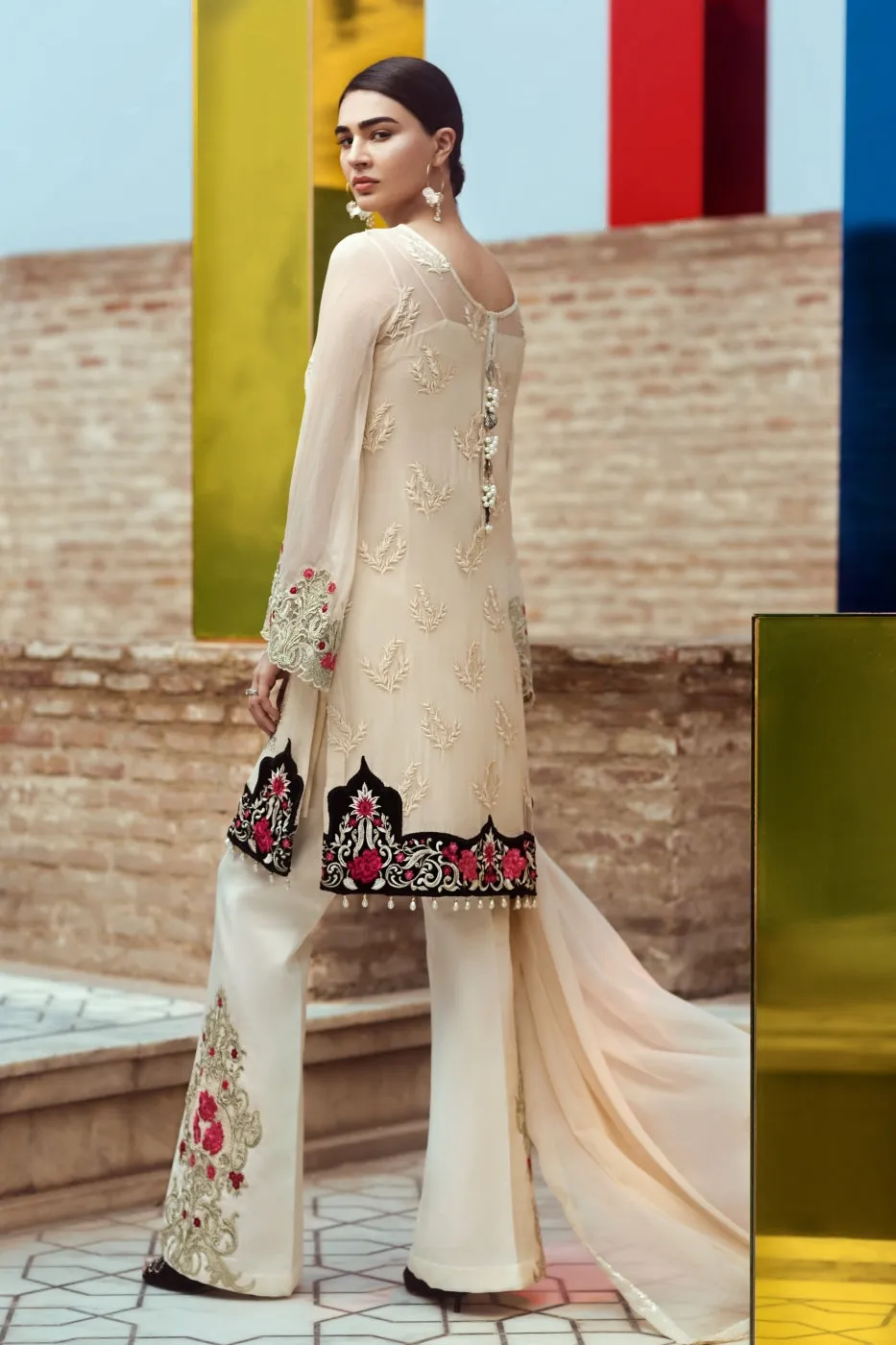 Serene Premium Fervour Fiesta Chiffon Collection Vol 6 – 07: Vanilla Vintage