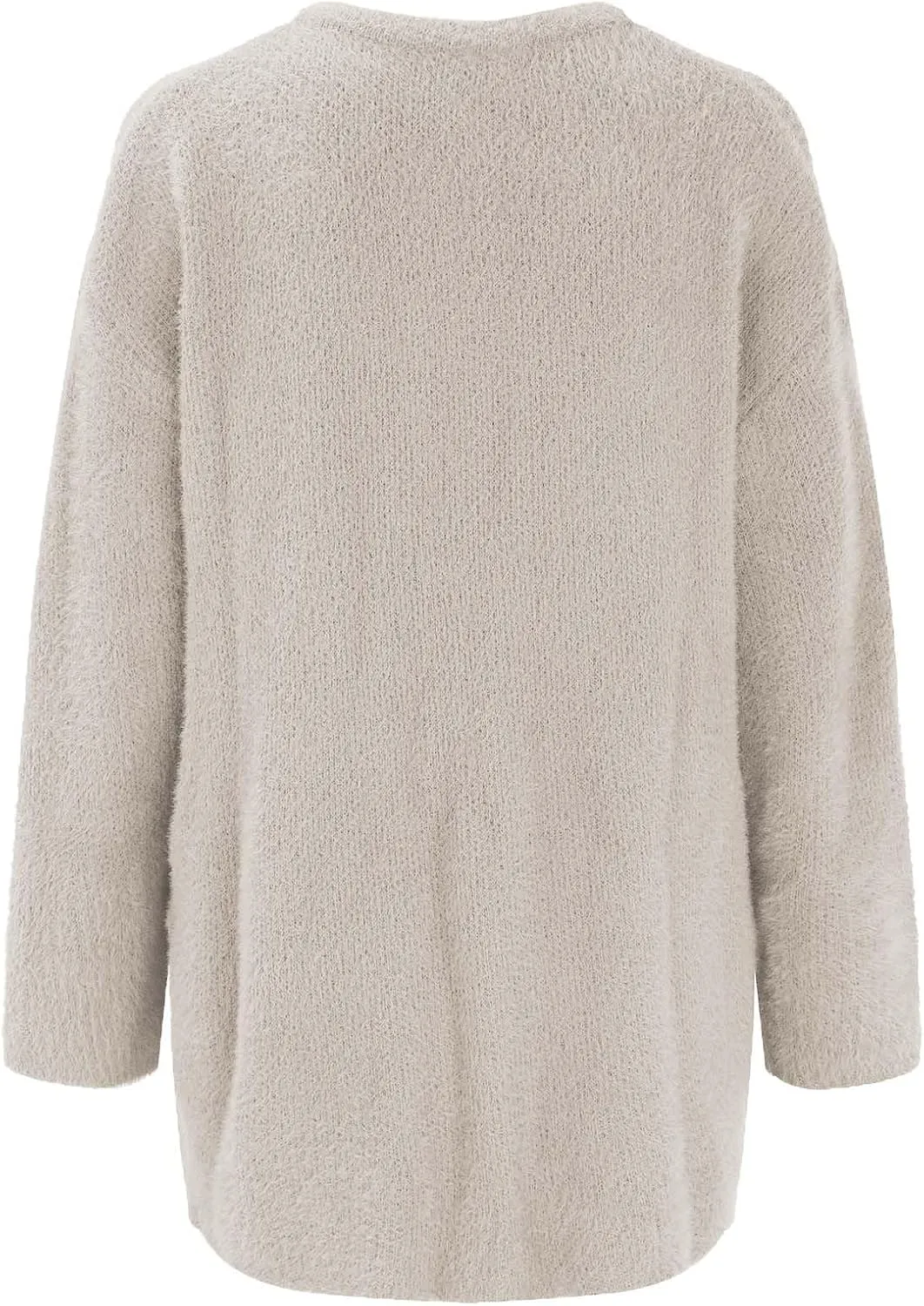 Warm Cardigans for Women Women's Korean Wool Coat Slim Trench Long Coat Fall Winter Elegant Round Ladies Short