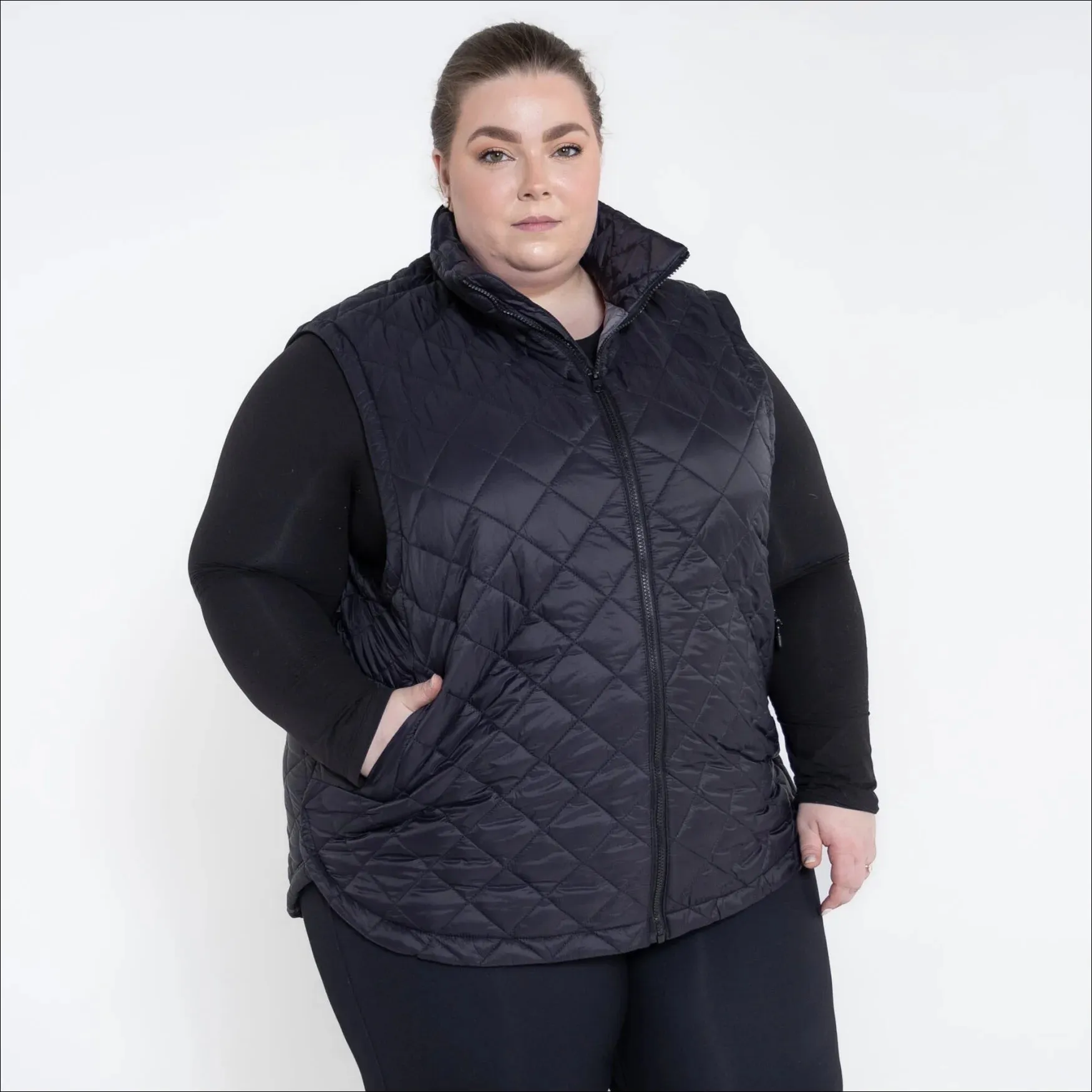 Women’s Plus Size Savvy Quilted 1X-6X Insulated Vest